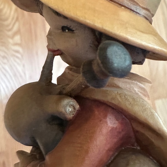 Anri Ferrandiz Jolly Piper 1981 Shepherd Horn Rabbit 1829/2250 - Picture 12 of 12